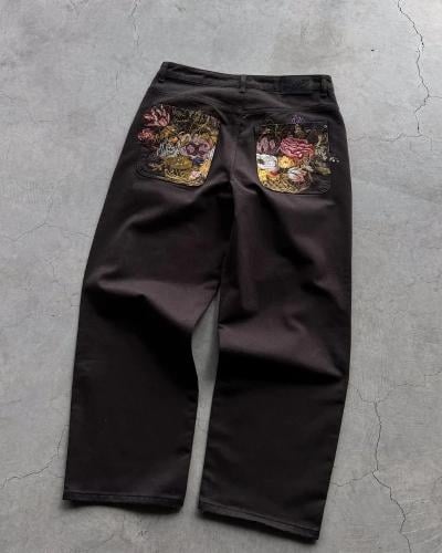 حديقة الجيوب" المطرز – Pocket Garden Pants