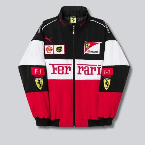 فيراري جاكيت | Ferrari racing vintage jacket
