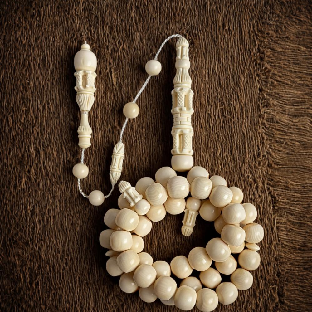 سبح عاج الفيل النادرة – رمز الفخامة والاقتناء الراقي