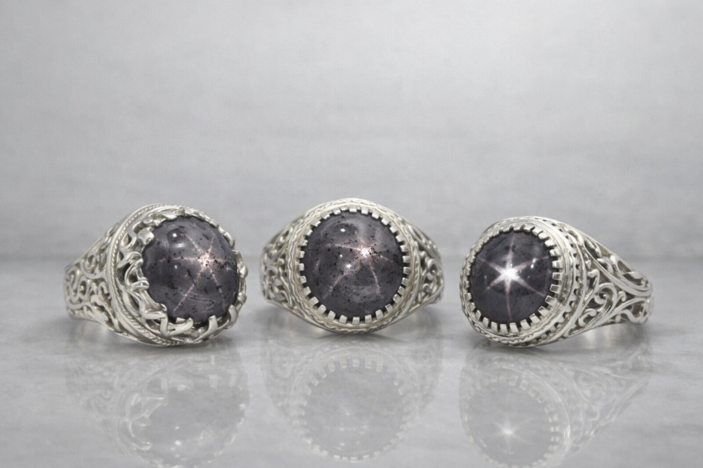 خواتم الياقوت النجمي الطبيعي | خصائص الحجر وأسرار اختياره