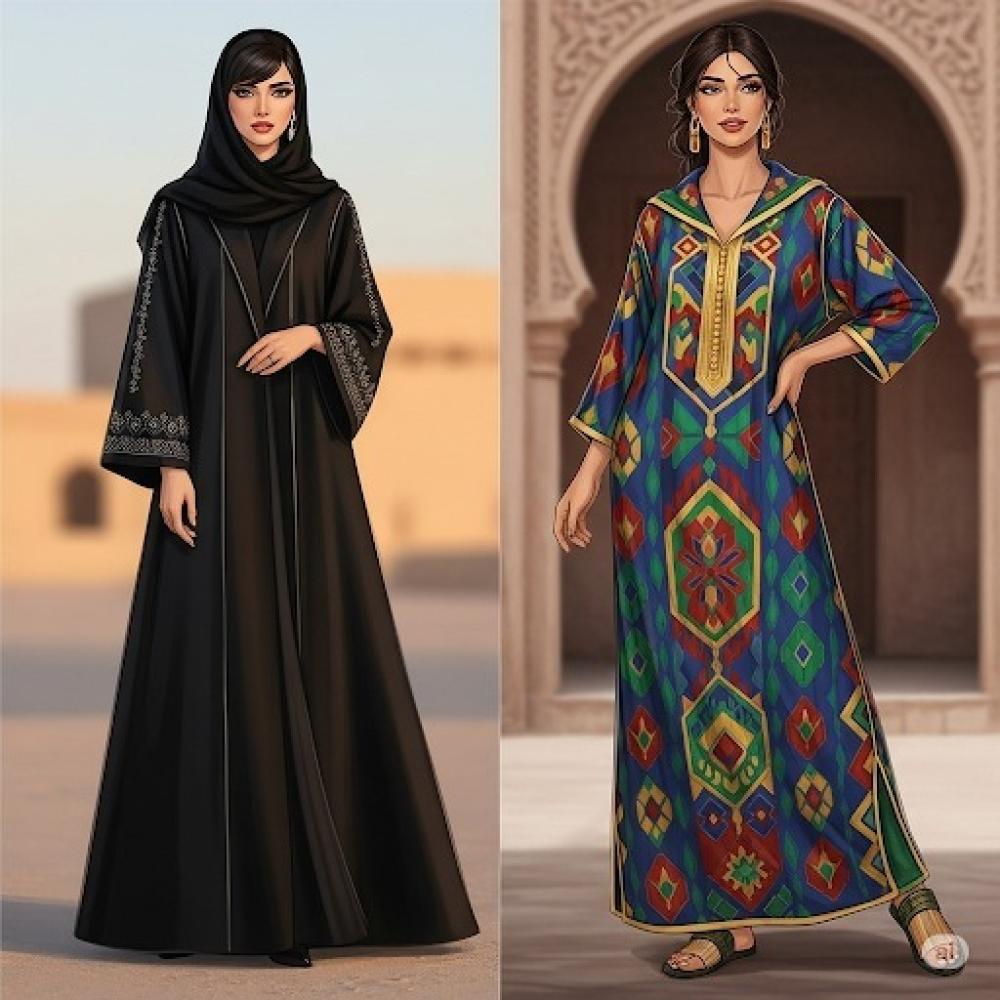 الفرق بين العباية والجلابية