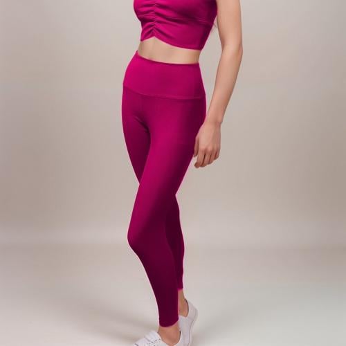 Empower Legging - Deep Pink