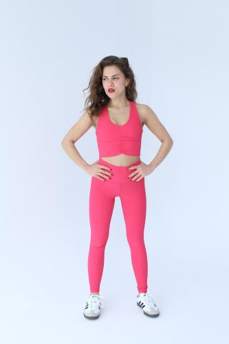 Empower Legging - Deep Pink