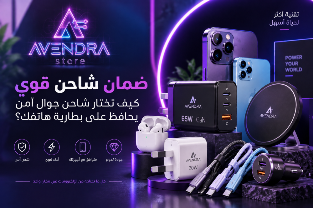 ضمان شاحن قوي