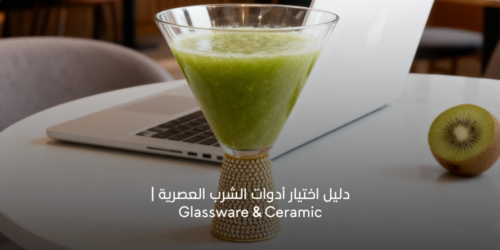 دليل اختيار أدوات الشرب العصرية | Glassware & Ceramic 2026