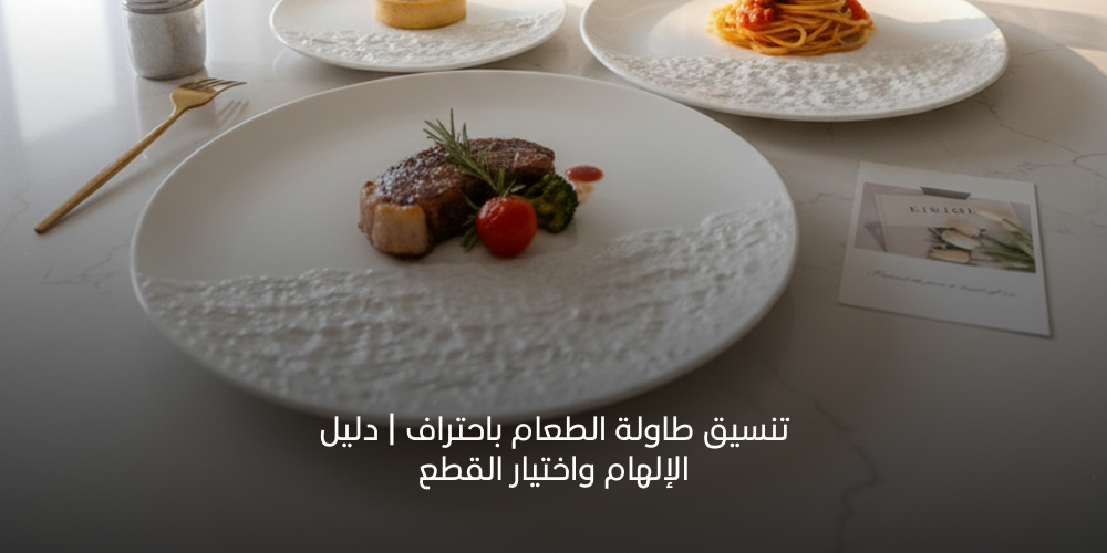 تنسيق طاولة الطعام باحتراف | دليل الإلهام واختيار القطع 2026