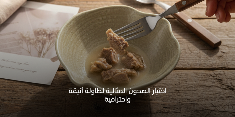 اختيار الصحون المثالية لطاولة أنيقة واحترافية 2026