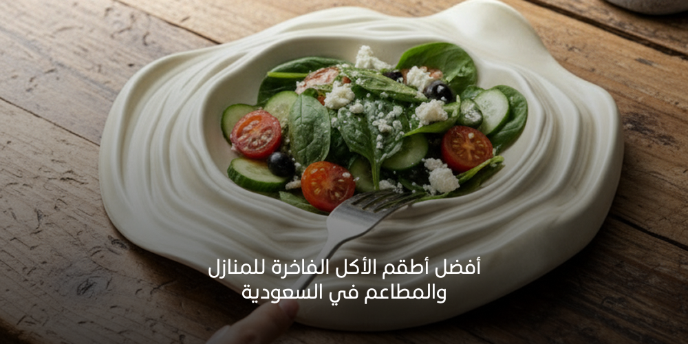 أفضل أطقم الأكل الفاخرة للمنازل والمطاعم في السعودية 2026