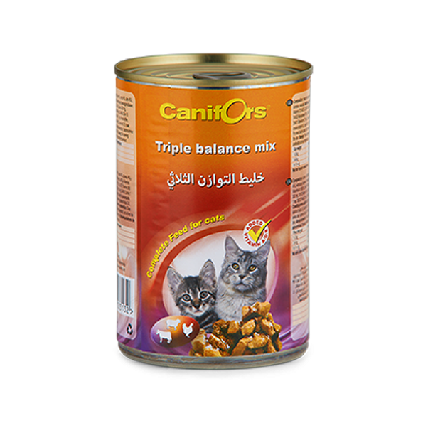 كانفورس طعام للقطط خليط التوازن الثلاثي  - 410g