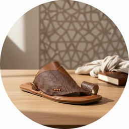 شرقي جلد طبيعي فاخر