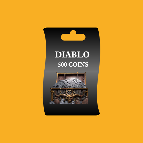 شحن 500 كوينز Diablo Coins
