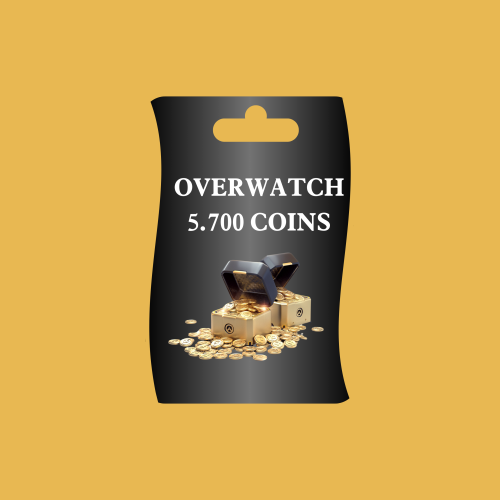 شحن 5.700 كوينز Overwatch Coins