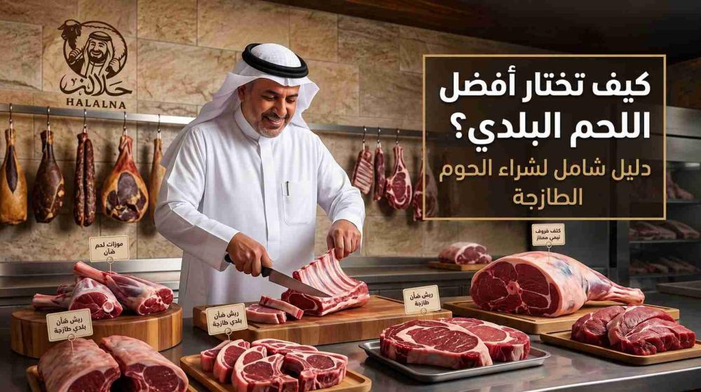 كيف تختار أفضل اللحم البلدي؟ دليل شامل لشراء اللحوم الطازجة