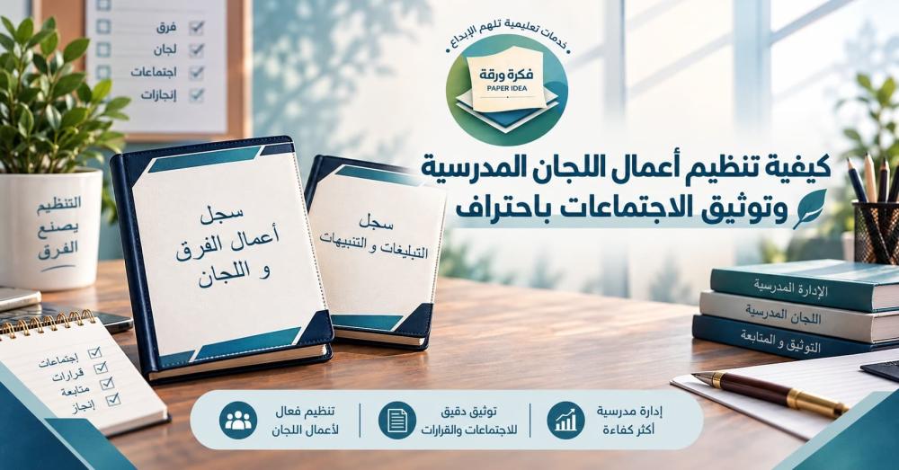 تنظيم اللجان المدرسية