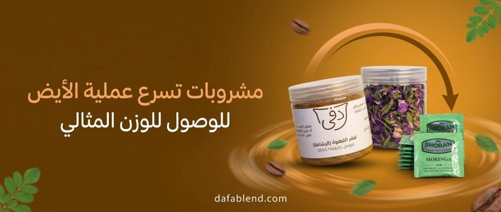 مشروبات تسرع عملية الأيض
