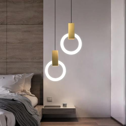 LED قلادة ضوء غرفة المعيشة