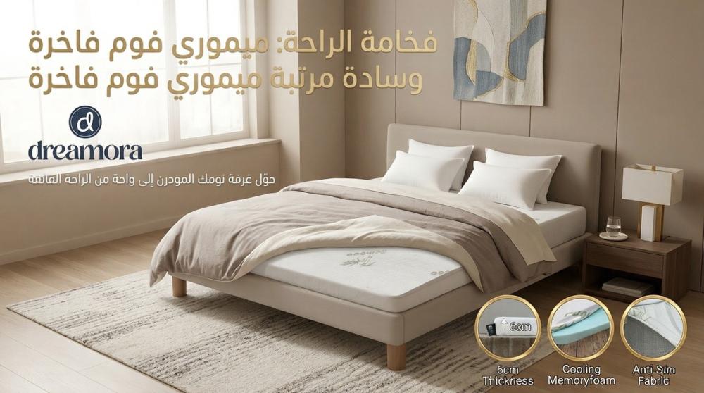 لباد ميموري فوم — هل يستحق السعر وكيف يُغير تجربة نومك كلياً