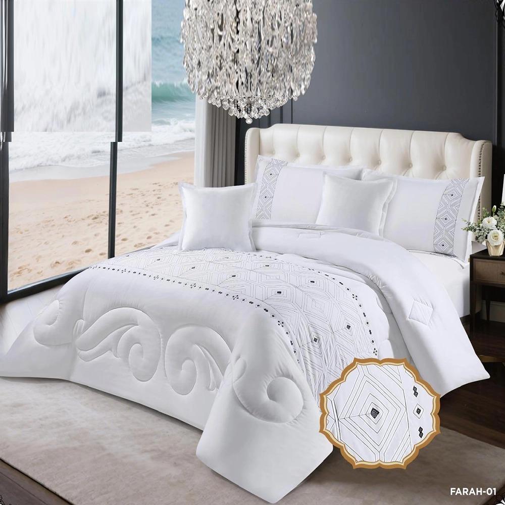 مفرش فرح صيفي نفر ونص 4 قطع