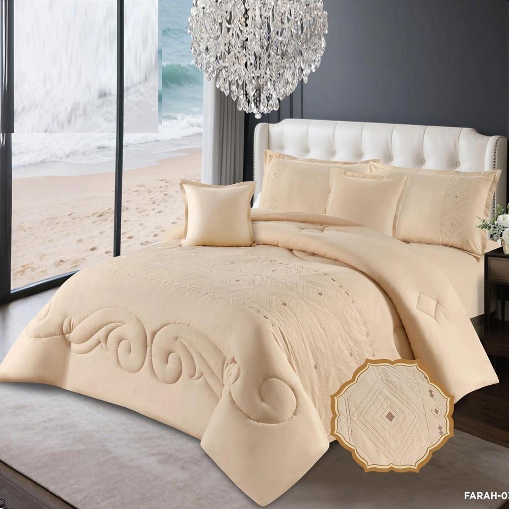 مفرش فرح صيفي نفر ونص 4 قطع