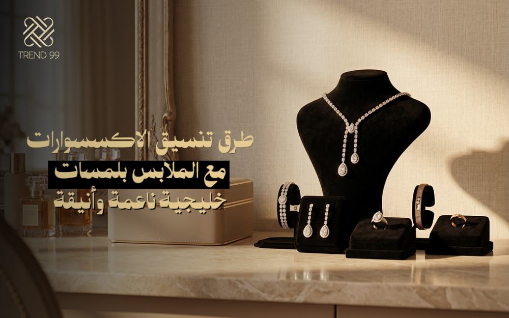 تنسيق الاكسسوارات مع الملابس