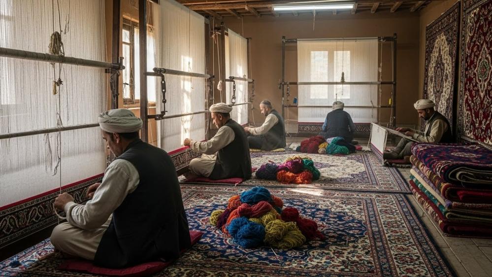 السجاد اليدوي الكشميري ليس مجرد سجاد بل حكاية تُروى