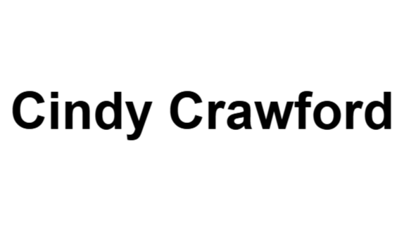 Cindy Crawford