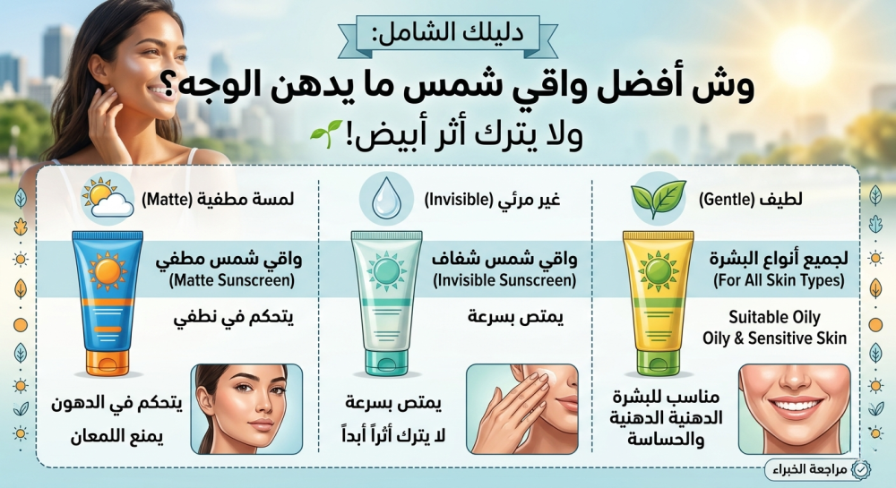 افضل واقي شمس