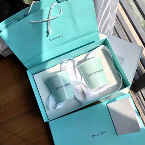 TIFFANY &CO - قطعتين من اكواب تيفاني