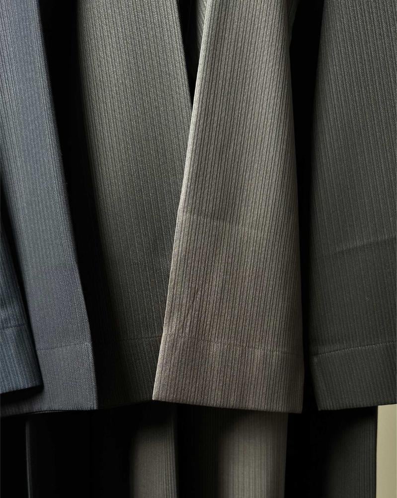 ملكي شتوي مقلم - كحلي