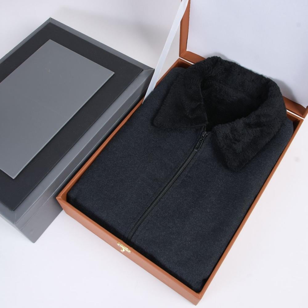 سديري جوخ رجالي فرو داخلي لون اسود