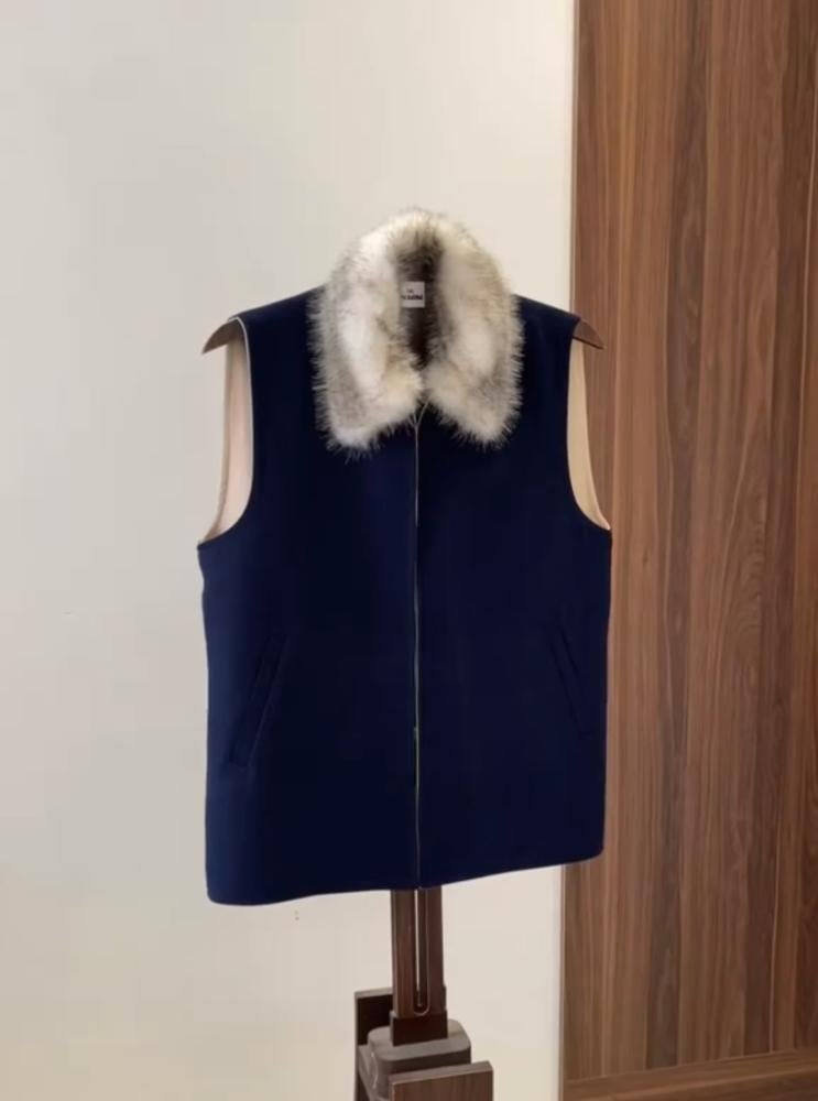 سديري شتوي ياقة فرو