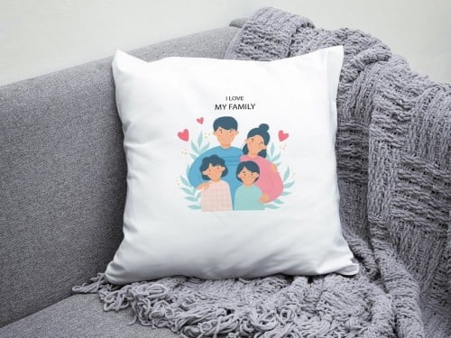 وسادة احب عائلتي