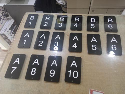 لوحة ترقيم جدارية