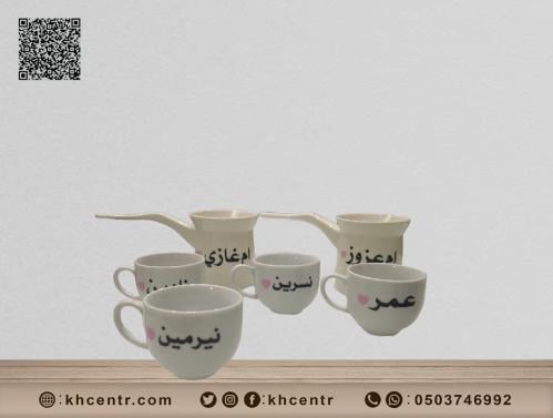 طباعة على الفناجيل حسب الطلب