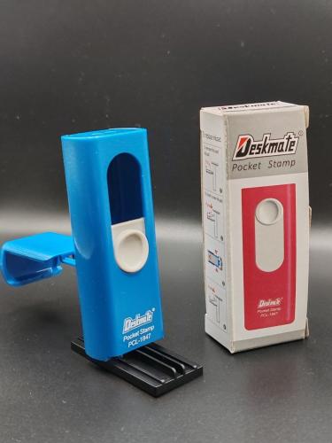 Deskmate PCL-1847 Custom Self-Inking Pocket Stamp