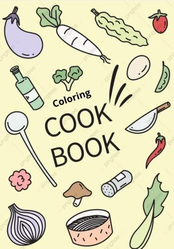 Coloring cook book