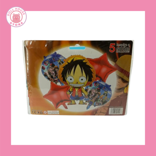 بالون لوفي (مجموعة من 5 قطع) Luffy Balloon (Set of...