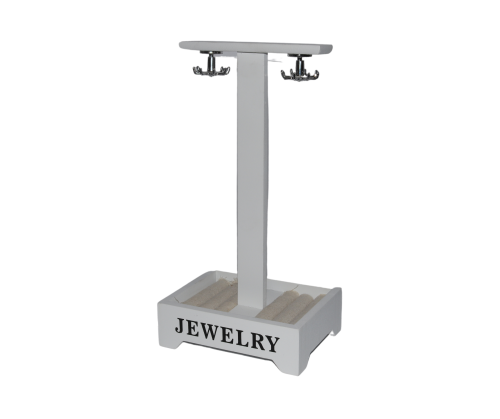 حامل ومنظم اكسسوارات خشبي