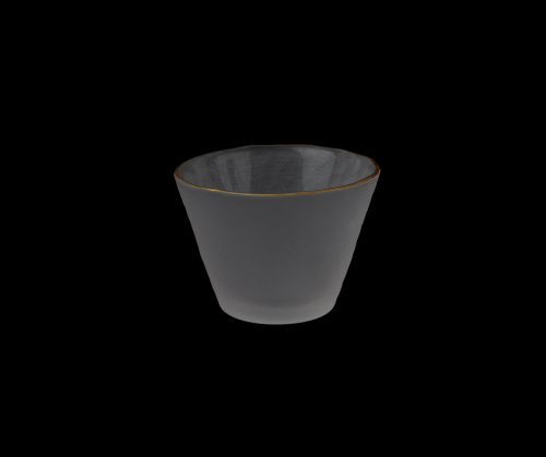 طقم فناجين قهوة زجاجية فاخرة