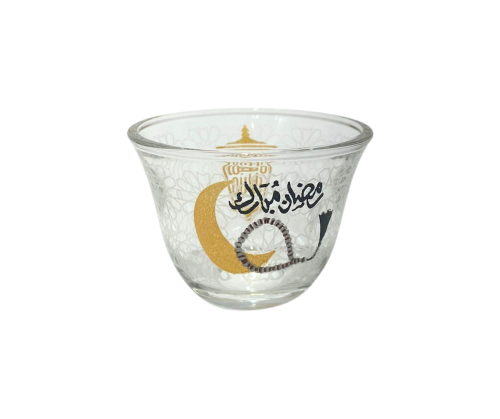 فناجين زجاج رمضاني