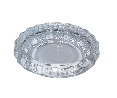 صحن زجاج صغير