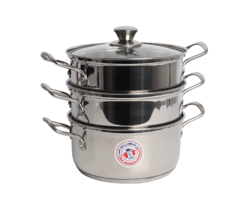 قدر منتو ستيل 3 دور