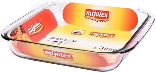 صينية زجاج حراري 3 لتر