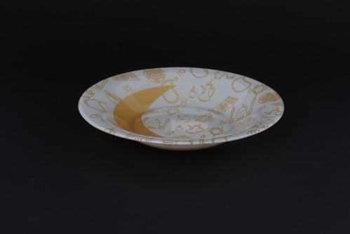 صحن زجاج رمضاني من لومينارك