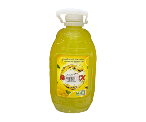 صابون سائل لليد برائحة الليمون 2.7 لتر من روتكس