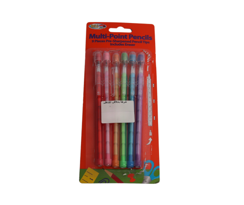 طقم اقلام رصاص - 6 قطع