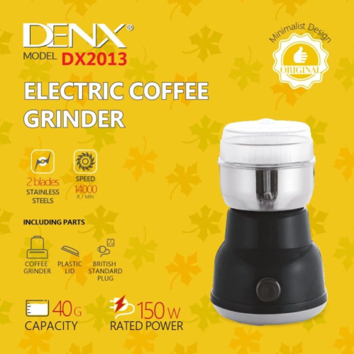 مطحنة القهوة والبهارات من دينكس بقوة 150 واط