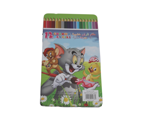 اقلام تلوين خشبية - 12 لون