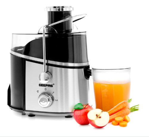 عصارة فواكه 600 واط بتقنية الطرد المركزي من جيباس