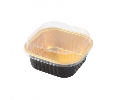 قوالب قصدير ذهبي واسود